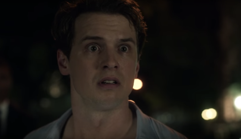 Freddie Stroma as the perpetually baffled H.G. Wells in the late Time After Time TV series. (Image: ABC)